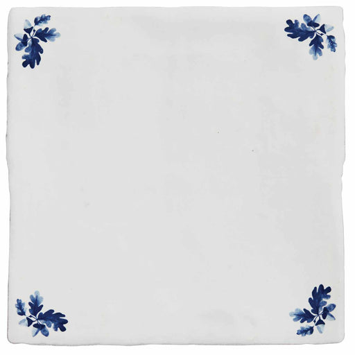 Paid Sample Dyrham Dairy Oak Leaf Corner tile - Delivered separately by Ca Pietra-sample-sample-tile.co.uk