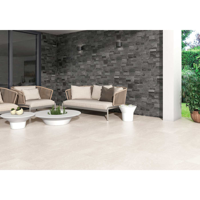 Stone Marfil tile 45x90cm-Porcelain tile-El molino-tile.co.uk