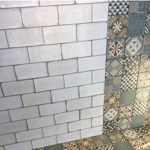 Image of Essence Blanco tile 15x30cm-Ceramic wall tile-Mainzu Ceramica-tile.co.uk