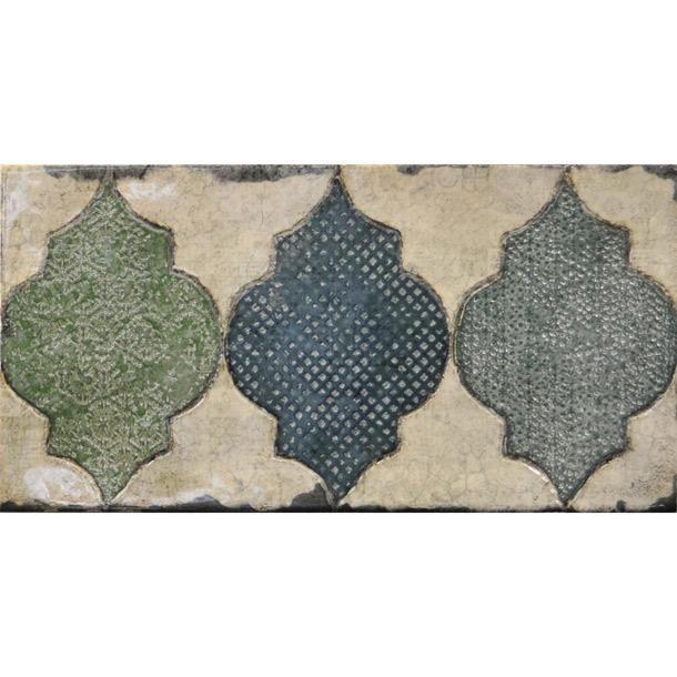 Image of Venice Decor tile 15x30cm-Ceramic wall tile-Mainzu Ceramica-tile.co.uk