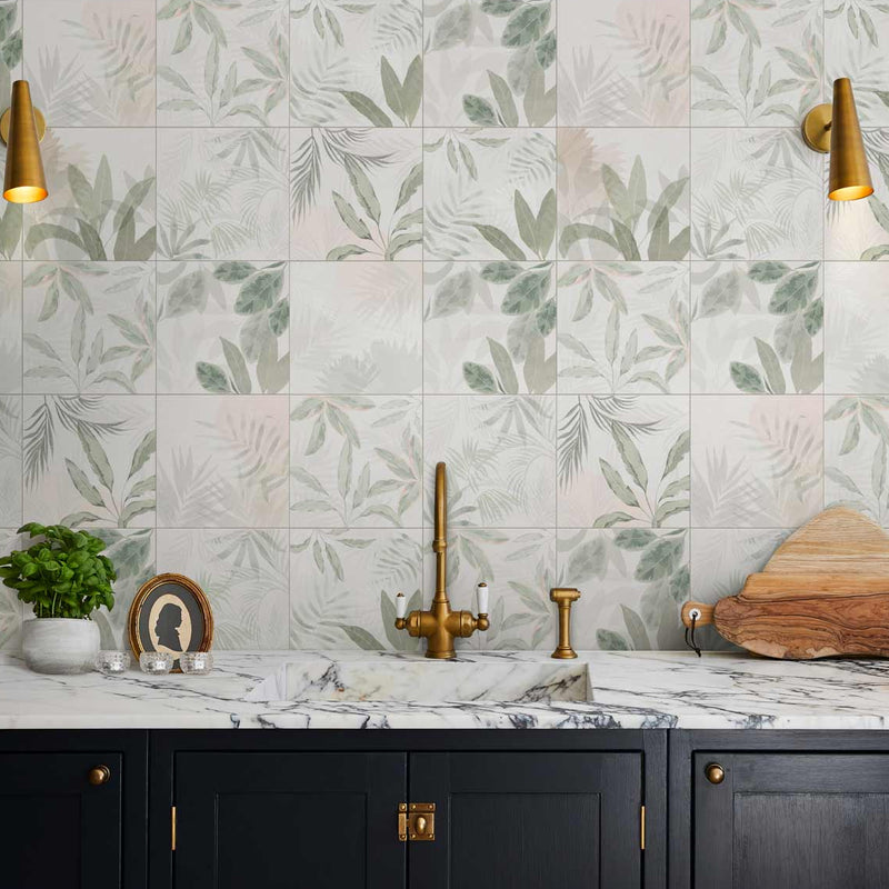 Image of Glass House tile 20x20cm-Pattern tile-Ca Pietra-tile.co.uk