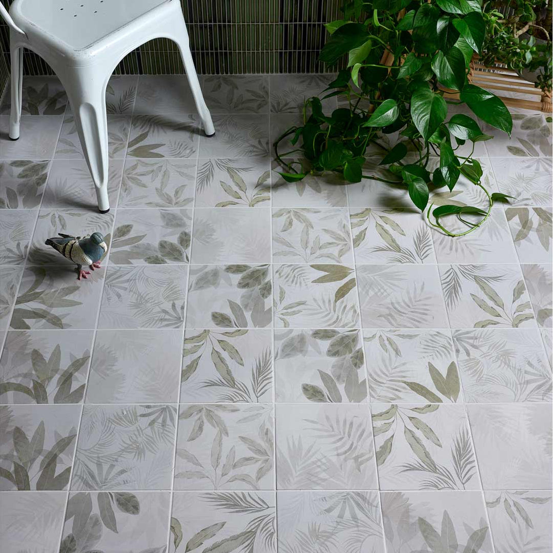 Image of Glass House tile 20x20cm-Pattern tile-Ca Pietra-tile.co.uk