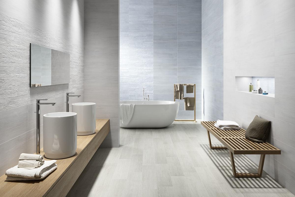 Image of Hanko Concept Decor wall tile 25x70cm-Ceramic wall tile-Keraben-tile.co.uk
