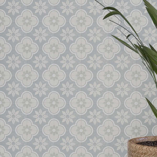 Bloom Mont patterned tile set 15x15cm-Pattern tile-Estudio Ceramico-tile.co.uk