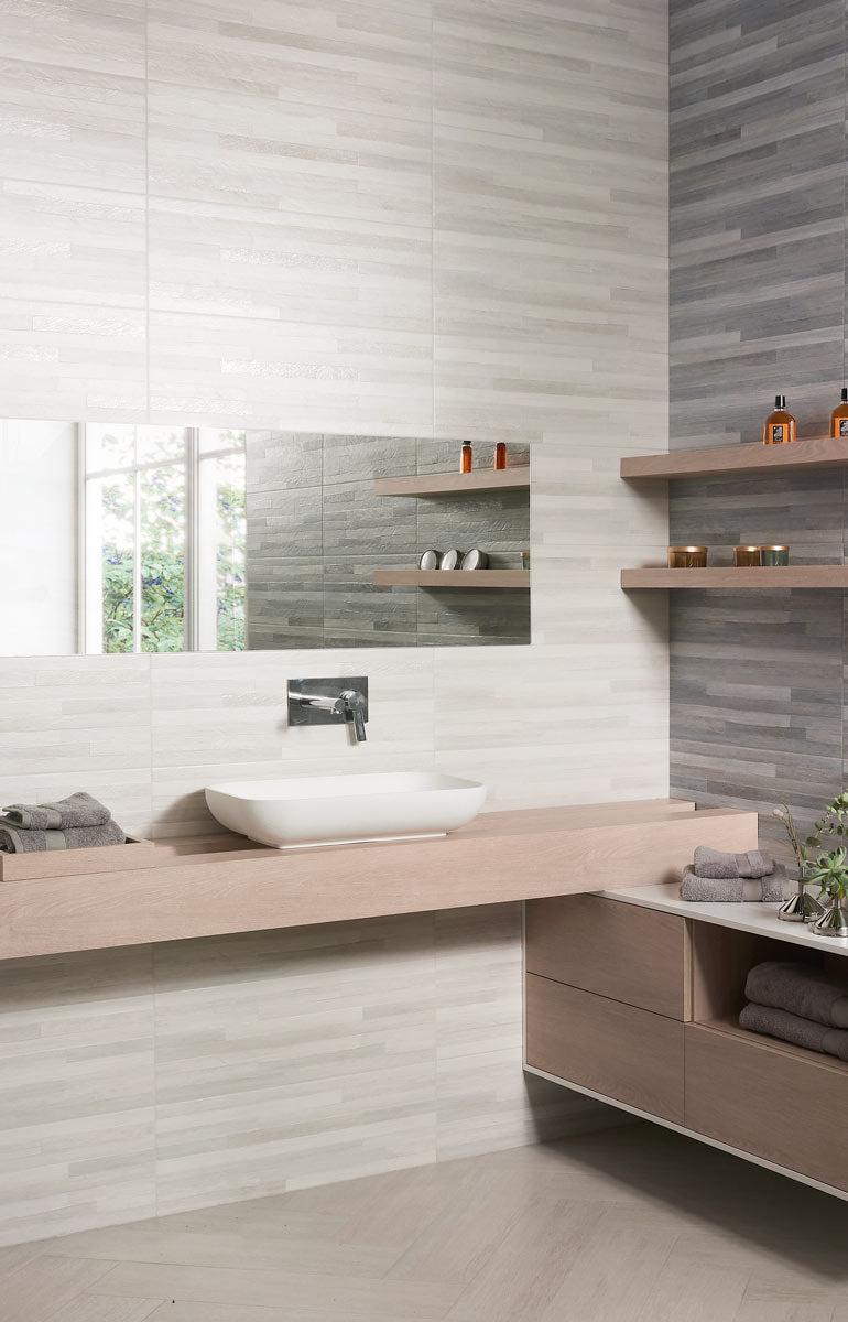Image of Hanko Concept Decor wall tile 25x70cm-Ceramic wall tile-Keraben-tile.co.uk