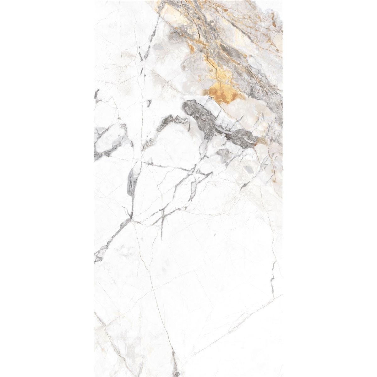 Image of Verona Marble Polished tile 30x60cm-Porcelain tile-Yurtbay-tile.co.uk