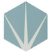 Lily Pad Pistachio tile | 20x23cm Pattern Effect Tile — Tile.co.uk