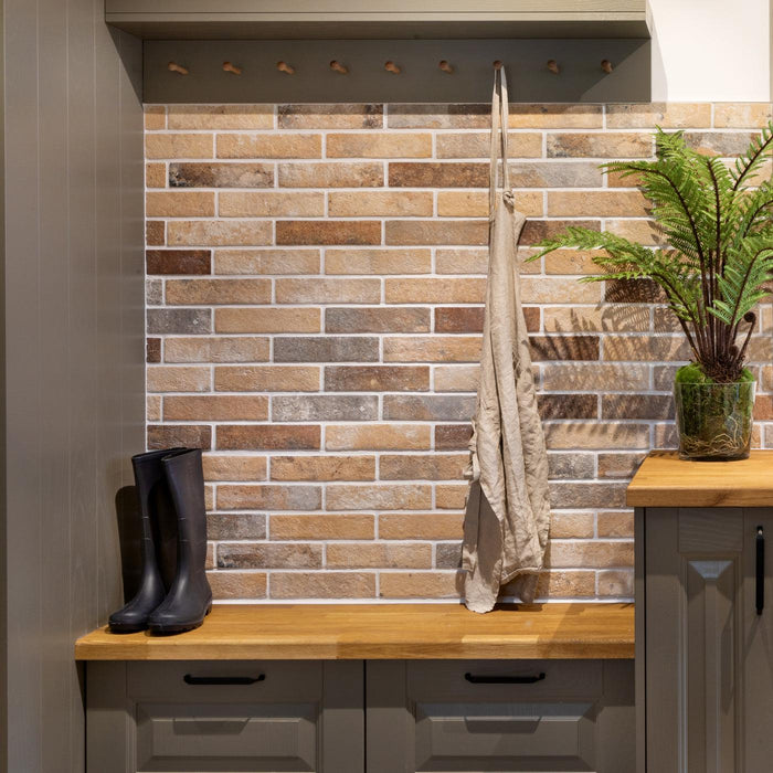 Kitchen Wall Tiles Brick Effect