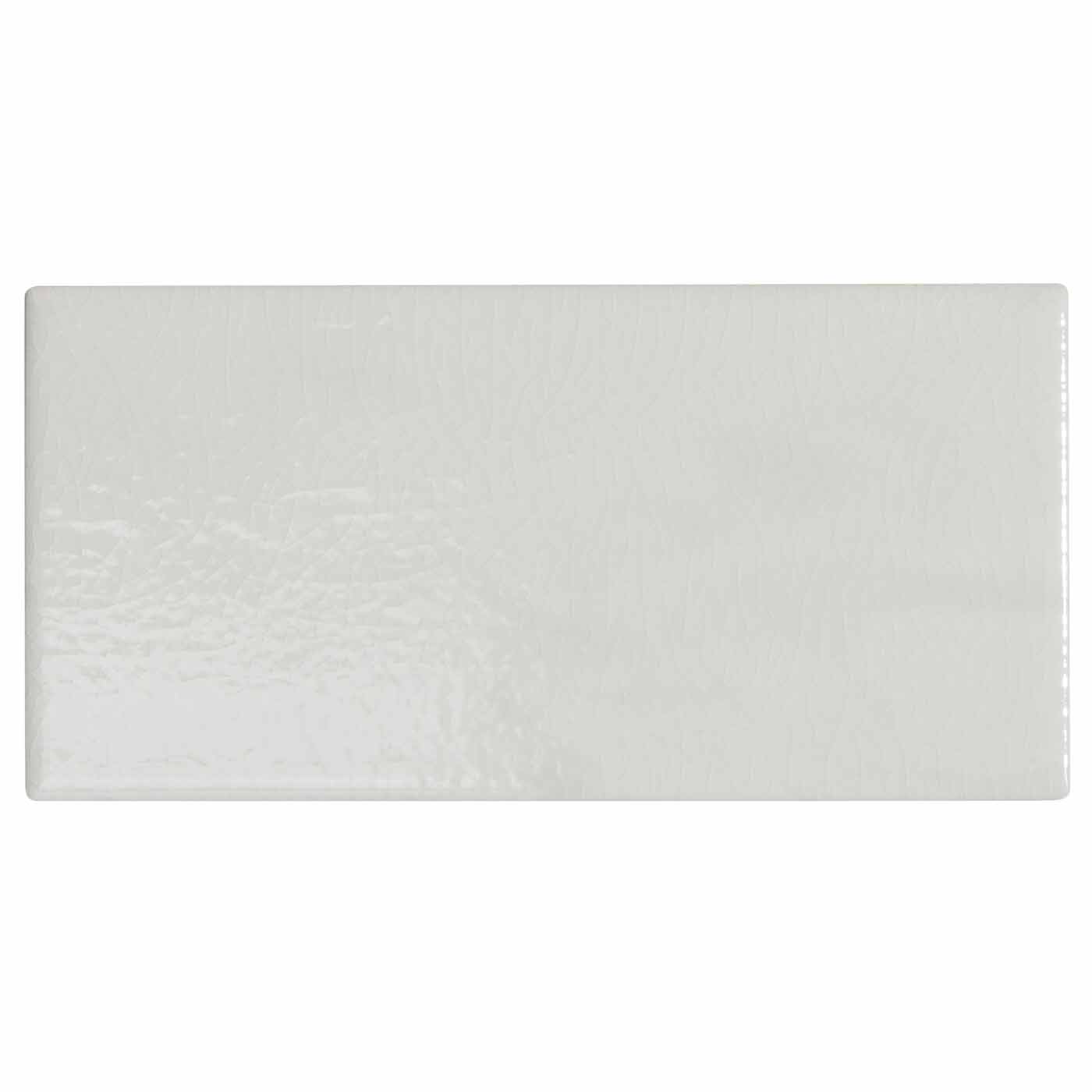 Image of Lyme Crackle Antique White Brick tile 7.5x15cm-Brick style tiles-Ca Pietra-tile.co.uk