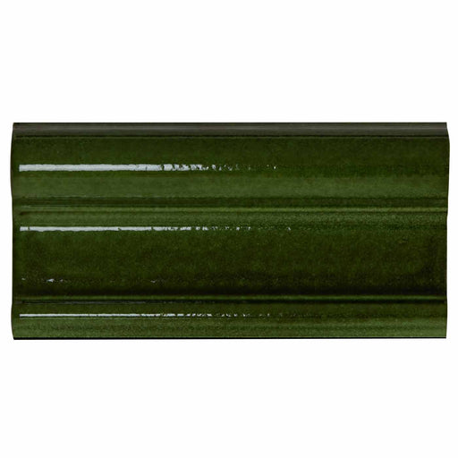 Sample Swatch Lyme Crackle Olive Green Dado tile - Delivered separately by Ca Pietra-sample-sample-tile.co.uk
