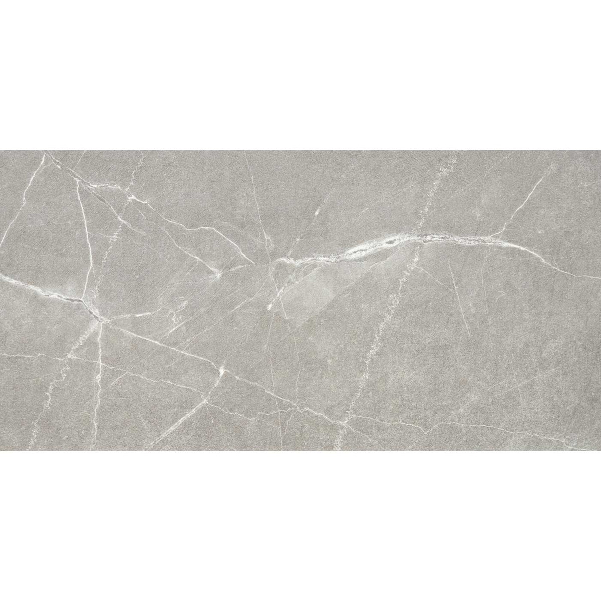Peruvian Tile Pattern Peru Grey Porcelain Tile | 30x60cm Stone effect Tiles — Tile.co.uk