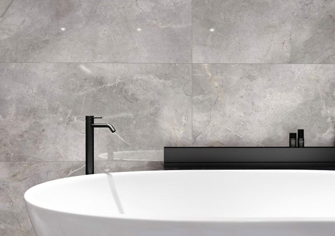 Image of Wonderlust Silver tile 60x120cm-Large format-Cerrad-tile.co.uk