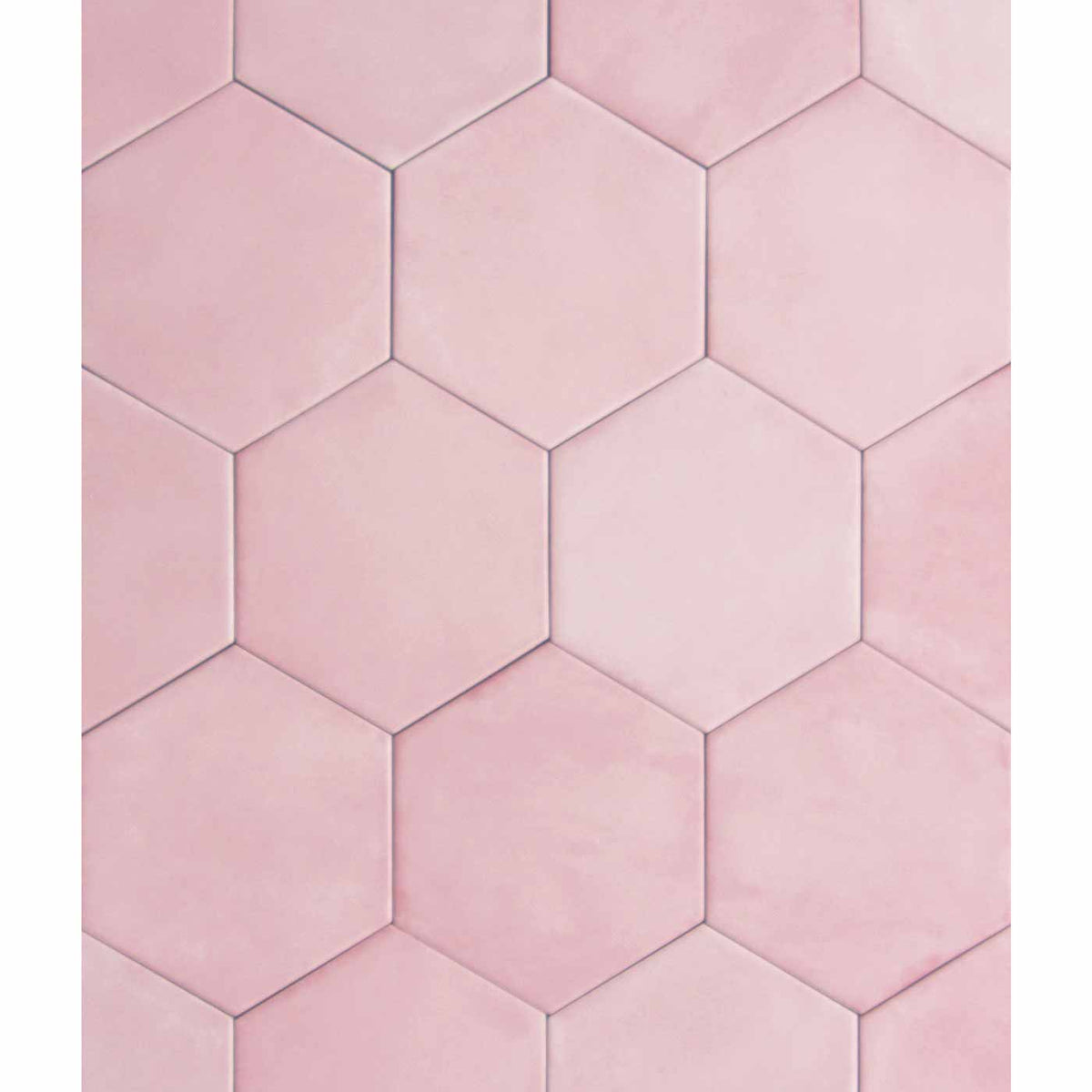 Medina Hexagon Rosa tile 14x16cm Brick Tile — Tile.co.uk