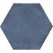 Medina Hexagon Navy Blue tile 14x16cm-Hexagon tile-Ca Pietra-tile.co.uk