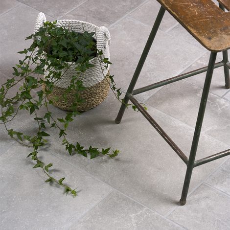 Image of Cotehele Grey tile 60x40cm-Porcelain tile-Ca Pietra-tile.co.uk
