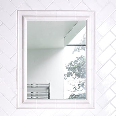 Image of Lyme Crackle Antique White Dado tile 7.5x15cm-Ceramic wall tile-Ca Pietra-tile.co.uk