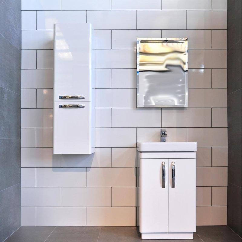 Image of Winter White gloss wall tile 20x50cm-Ceramic wall tile-Canakkale Seramik - Kale-tile.co.uk