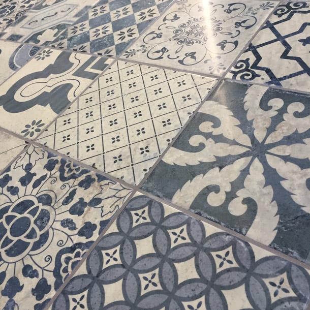 Image of Antiqua mix pattern tile set 20x20cm-Pattern tile-Mainzu Ceramica-tile.co.uk