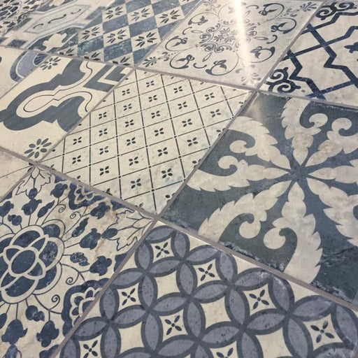 Antiqua mix pattern tile set 20x20cm-Pattern tile-Mainzu Ceramica-tile.co.uk