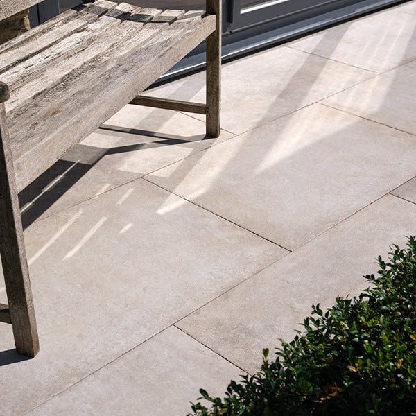 Image of Pierre Paving Gris tile Outdoor Porcelain tile 59.8x89.8cm-20mm Porcelain tile-Ca Pietra-tile.co.uk