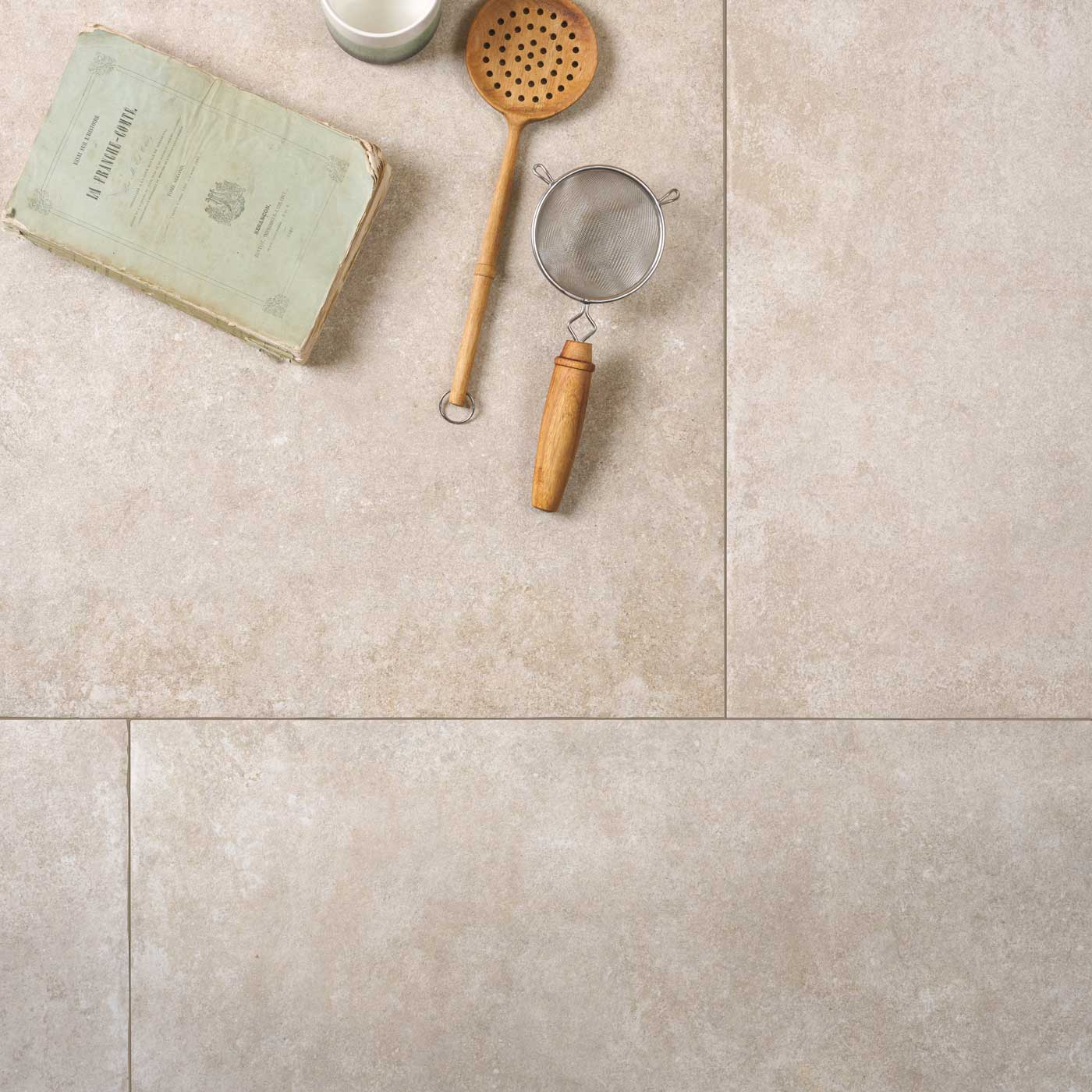 Image of Pierre Paving Beige tile Outdoor Porcelain tile 59.8x89.8cm-20mm Porcelain tile-Ca Pietra-tile.co.uk