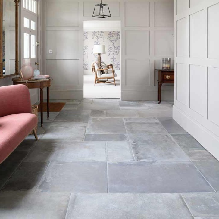 Image of Provence Cenere Porcelain tile 30.2x60.4cm-Porcelain tile-Ca Pietra-tile.co.uk
