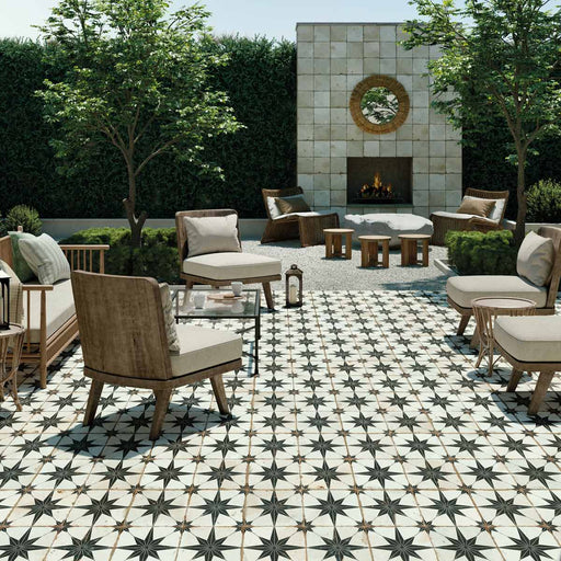 Rock Star Pattern Floor Tile 45x45cm-Pattern tile-Peronda-tile.co.uk