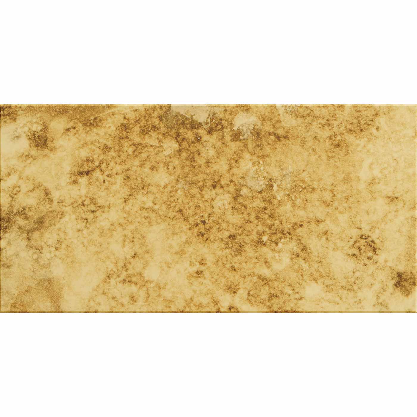 Image of Rococo Brass Glass Mirror tile 15x30cm-Glass wall tile-Ca Pietra-tile.co.uk