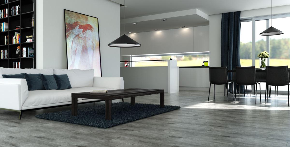 Image of Nordic Grey Wood plank tile 15.5x62cm-Wood effect tile-Stargres-tile.co.uk
