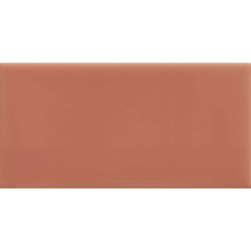 Image of Tunstall Coral Brick tile 6.2x12.5cm-Ceramic wall tile-Ca Pietra-tile.co.uk