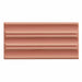 Sample Swatch Tunstall Coral Fluted Decor tile - Delivered separately by Ca Pietra-sample-sample-tile.co.uk