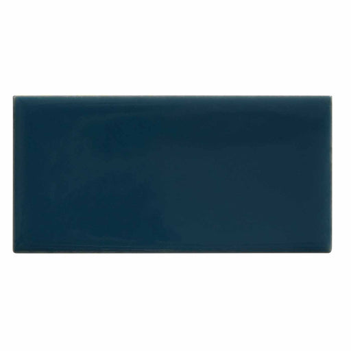 Tunstall Peacock Blue Brick tile 6.2x12.5cm-Ceramic wall tile-Ca Pietra-tile.co.uk