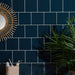 Tunstall Peacock Blue Square tile 12.5x12.5cm-Ceramic wall tile-Ca Pietra-tile.co.uk