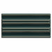 Sample Swatch Tunstall Royal Green Fluted Decor tile - Delivered separately by Ca Pietra-sample-sample-tile.co.uk