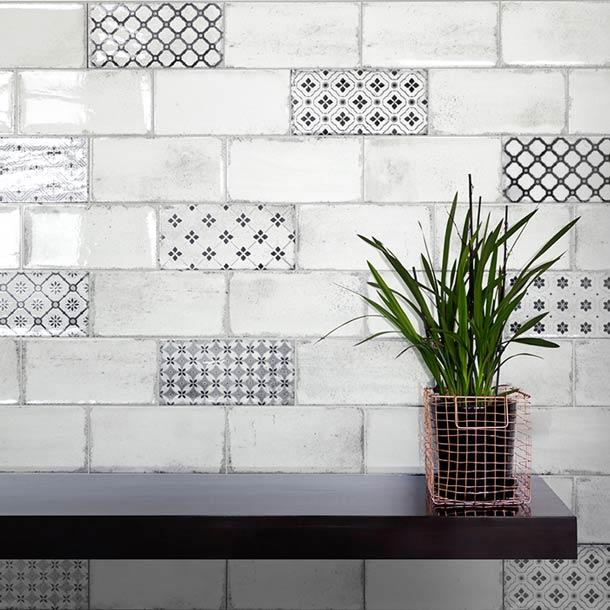 Image of Vita White Brick tile 10x20cm-Brick style tiles-Fabresa-tile.co.uk