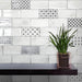Vita White Brick tile 10x20cm-Brick style tiles-Fabresa-tile.co.uk