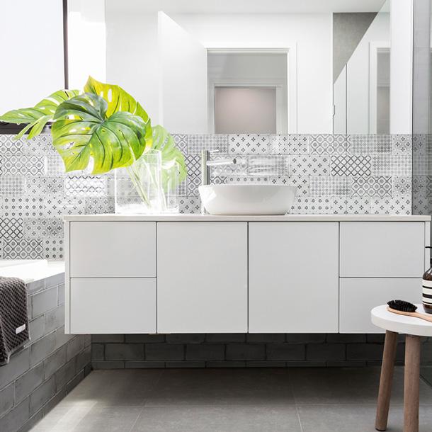 Image of Vita Nebbia Decor Brick tile 10x20cm-Brick style tiles-Fabresa-tile.co.uk