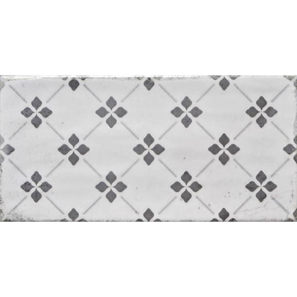 Image of Vita Nebbia Decor Brick tile 10x20cm-Brick style tiles-Fabresa-tile.co.uk