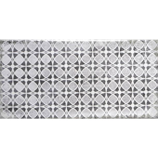 Image of Vita Nebbia Decor Brick tile 10x20cm-Brick style tiles-Fabresa-tile.co.uk
