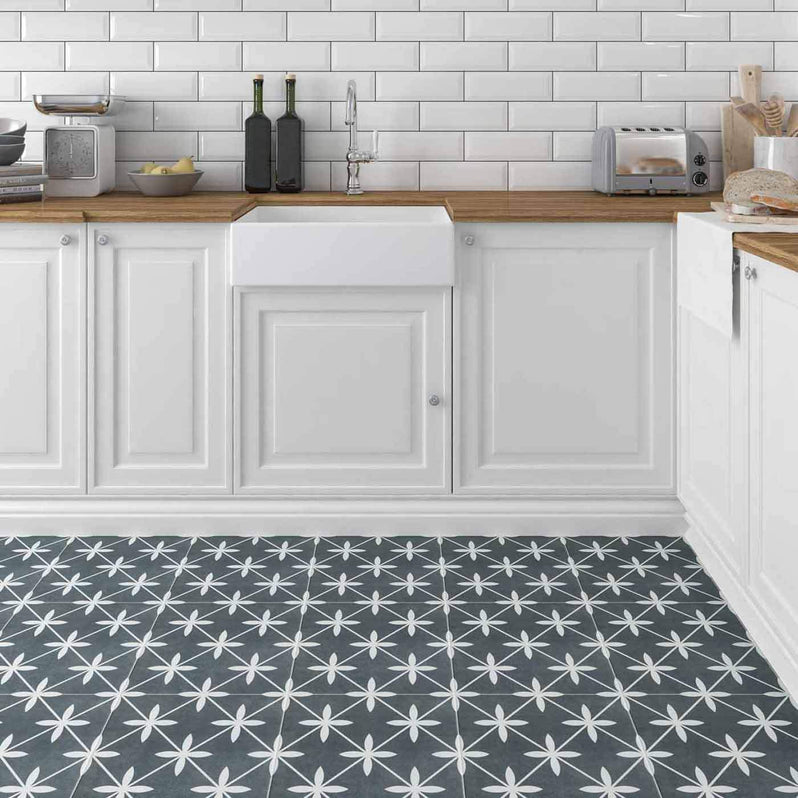 Wicker WY Grey tile GS-D4865 33x33cm kitchen floor tile
