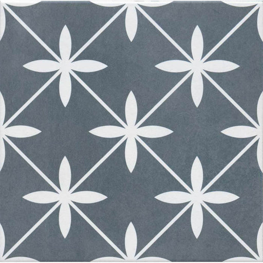 Sample 33x33cm Patterned Wicker WY Grey floor tile GS-D4865-sample-sample-tile.co.uk