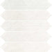 Sample 6.5x33cm Crackle Arrow Head White Decor wall tile-sample-sample-tile.co.uk