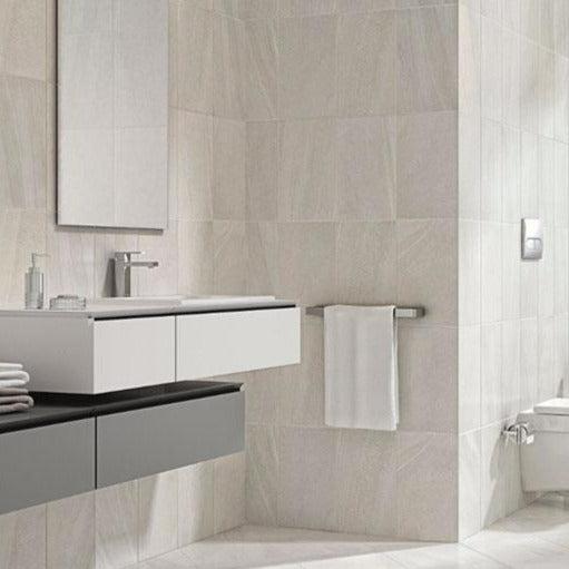 Image of Pebble White wall tile 25x40cm-Ceramic wall tile-Canakkale Seramik - Kale-tile.co.uk