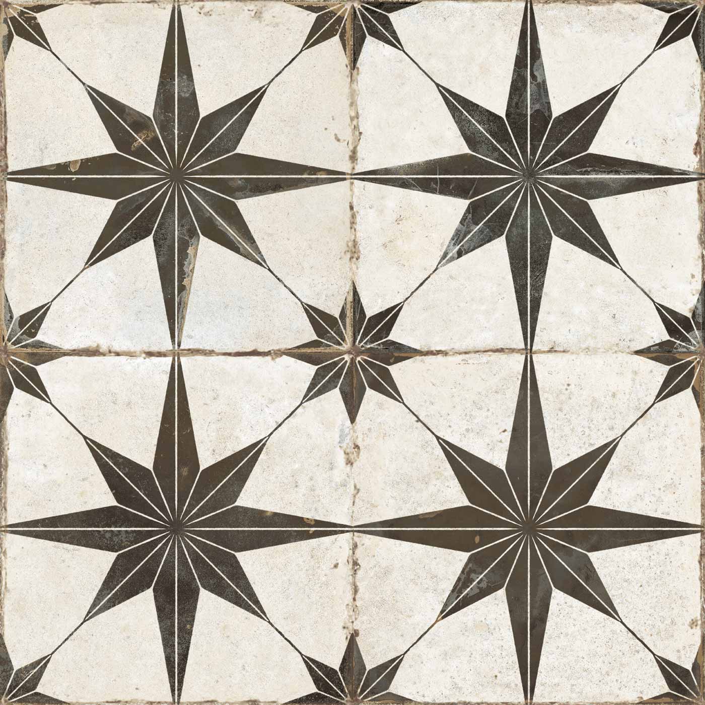 Image of Rock Star Pattern Floor Tile 45x45cm-Pattern tile-Peronda-tile.co.uk