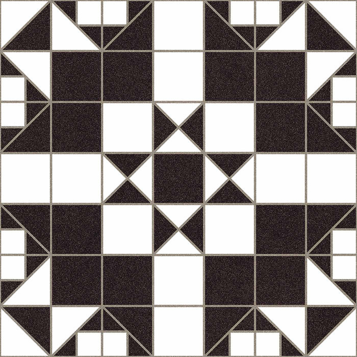 Harrow Grafito Pattern floor tile 31.6x31.6cm-Pattern tile-Vives ceramica-tile.co.uk