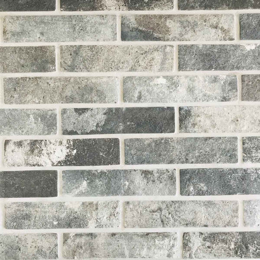London Brick Charcoal tile 6x25cm-Brick effect tile-Rondine-tile.co.uk