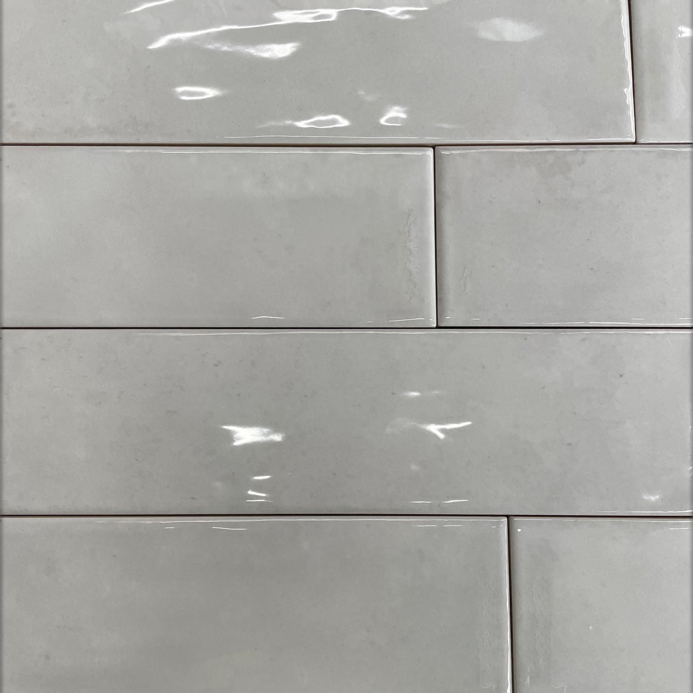 Image of Nissel White Brick Tile 7.5x30cm-Ceramic wall tile-Mayolica-tile.co.uk