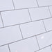 Sample 10x20cm Metro White Flat Brick Gloss Tile-sample-sample-tile.co.uk