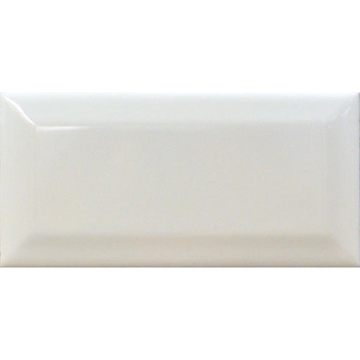 Mini Metro Gloss White wall tile 7.5x15cm-Ceramic wall tile-Salcamar-tile.co.uk