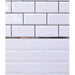 Mini Metro Gloss White wall tile 7.5x15cm-Ceramic wall tile-Salcamar-tile.co.uk